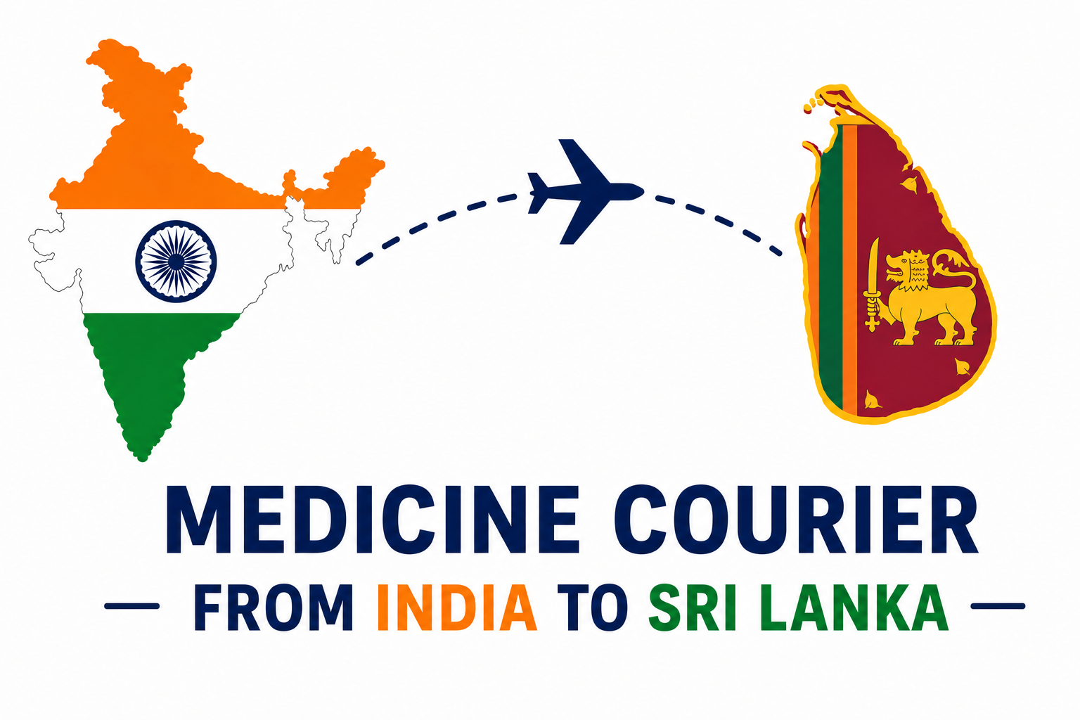 Medicine Courier from India to Sri Lanka - Quick Delivery